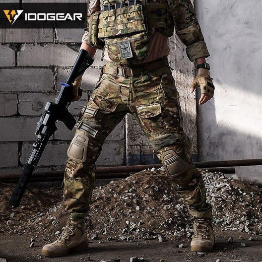 Штани IDOGEAR G3 V2 Combat Suit & Pants IG-PA3205 з наколінниками Multicam размер L, 27