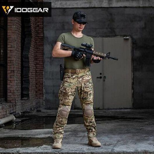 Штани IDOGEAR G3 V2 Combat Suit & Pants IG-PA3205 з наколінниками Multicam размер L, 27