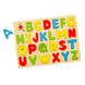 Wooden puzzle Viga Toys English alphabet, uppercase letters (58543)