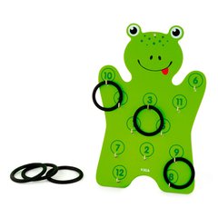 Game set Viga Toys Frog with rings (50661)