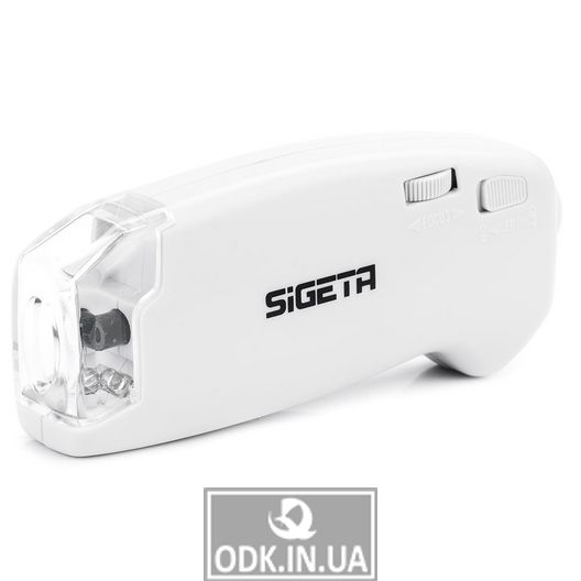 SIGETA MicroGlass 40x R/T зі шкалою