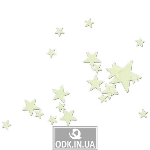 Set of shining stickers 4M Stars, 16 pieces (00-05210)
