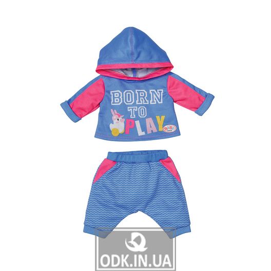 Набір одягу для ляльки BABY born - Спортивний костюм (блак.)