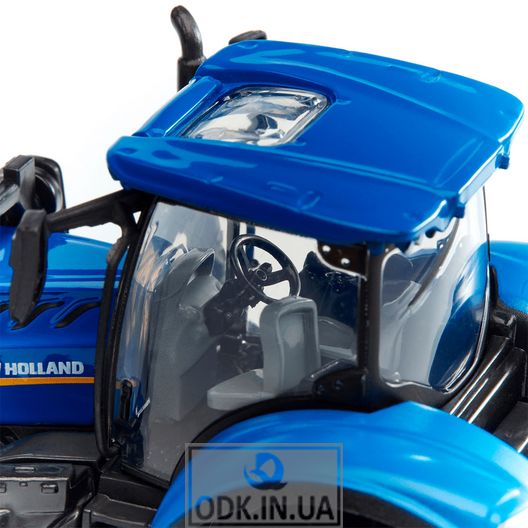 Автомодель серії Farm - Трактор NEW HOLLAND T7.315 з фронтальним навантажувачем (синій, 1:32)