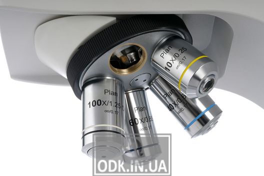 Мікроскоп цифровий Levenhuk MED D40T LCD, тринокулярний