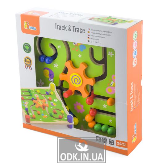 Дерев'яний лабіринт Viga Toys Кульки (50175)