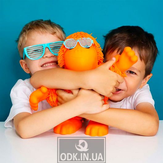 Интерактивная игрушка Jiggly Pup – Орангутанг-танцовщик (оранжевый)