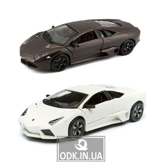 Автомодель - Lamborghini Reventon ( асорті матовий білий, сірий металік, 1:24)