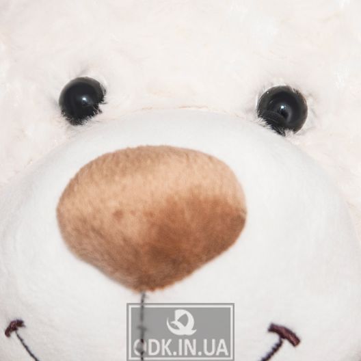 Soft toy - BEAR (white, 33 cm)