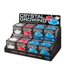 The 4M stand for 12 sets of the Crystal Growing series (00-05018)
