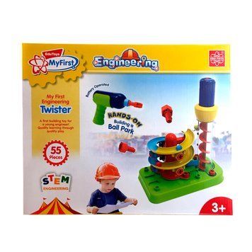 Конструктор Edu-Toys Гірка-спіраль з інструментами (JS022)