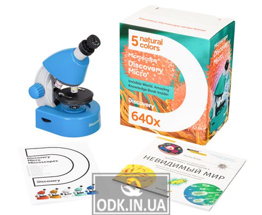 Discovery Micro Gravity microscope with book