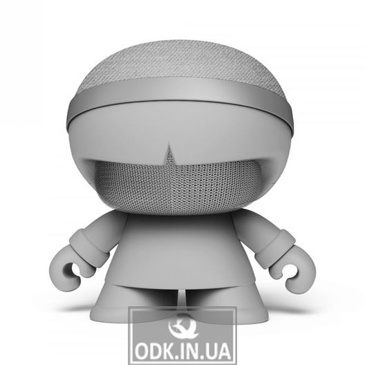 Акустика Xoopar - Xboy Glow (12Cm, Сіра, Bluetooth , Стерео, Mp3-Програвачем З Sd-Карт)