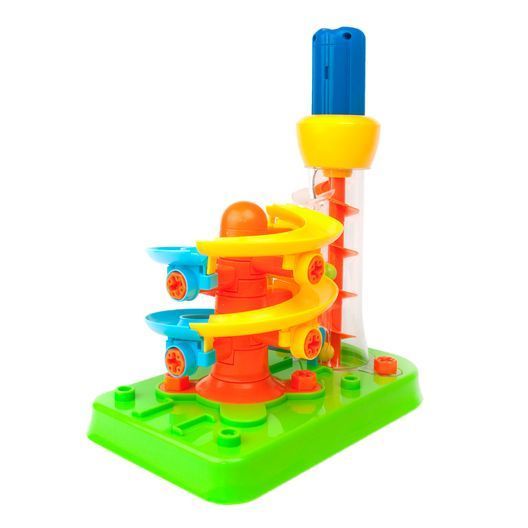 Конструктор Edu-Toys Гірка-спіраль з інструментами (JS022)