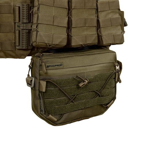 Плитоноска Warmor gen.3 Pro Max. Система швидкого скидання. 7 підсумок. Олива